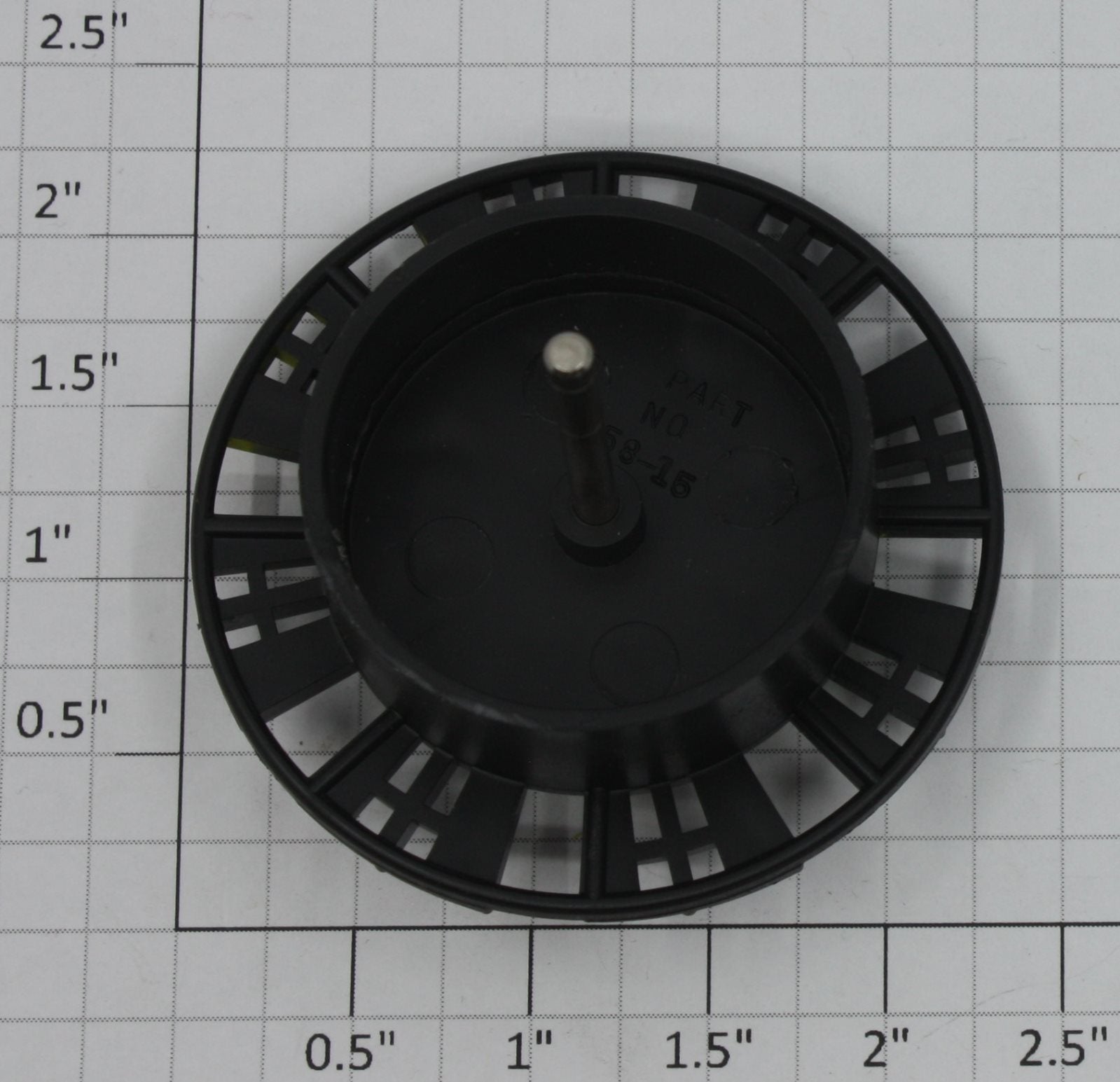 Lionel 58-15 Snowblower Impeller and Shaft Assembly