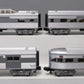 MTH 30-6133 O Reading RailKing O-27 Streamlined Passenger Car Set (Set of 4) NIB