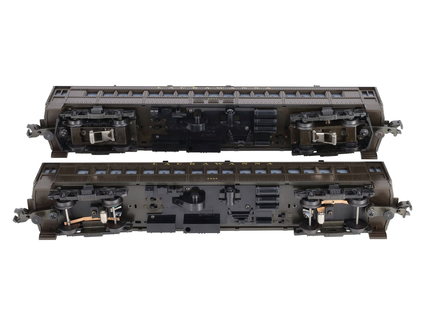 Lionel 6-18304 O Gauge Lackawanna Multiple-Unit Powered Commuter Cars Set LN/Box