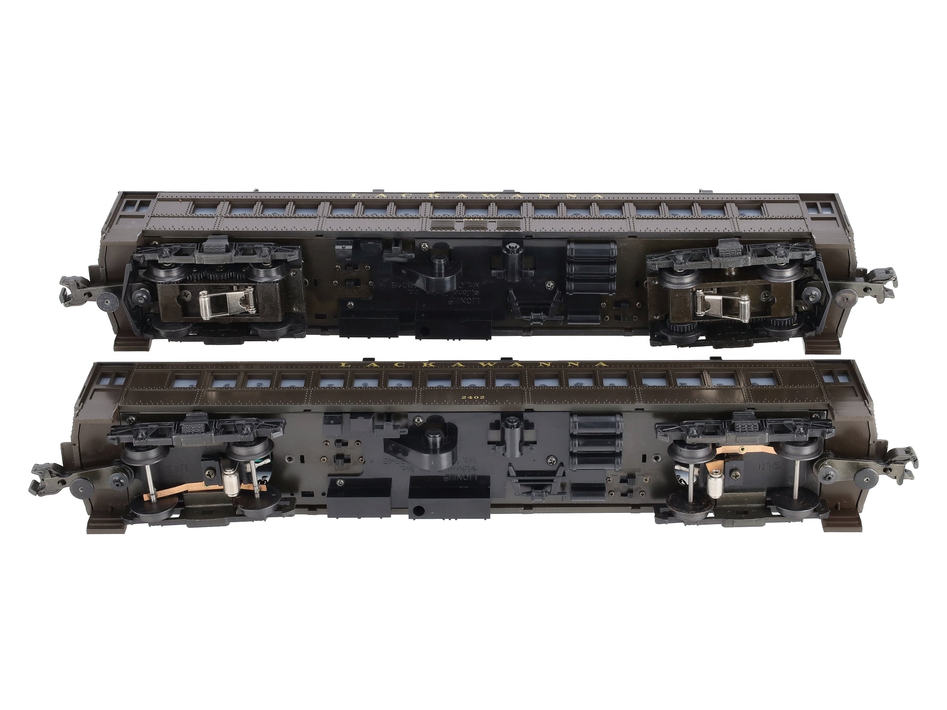 Lionel 6-18304 O Gauge Lackawanna Multiple-Unit Powered Commuter Cars Set LN/Box