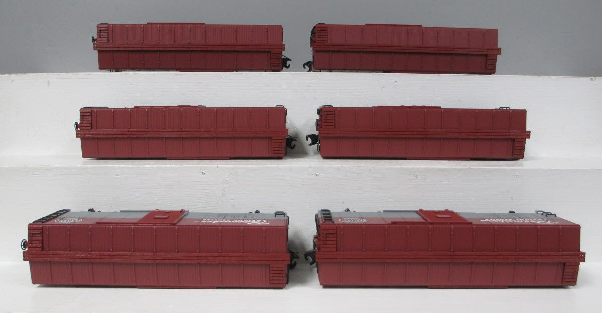 MTH 20-90873 O New York Central 40' AAR Box Cars (Set of 6) LN/Box