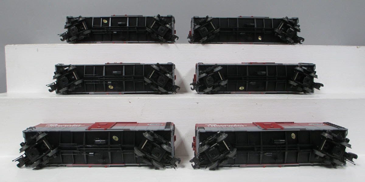 MTH 20-90873 O New York Central 40' AAR Box Cars (Set of 6) LN/Box