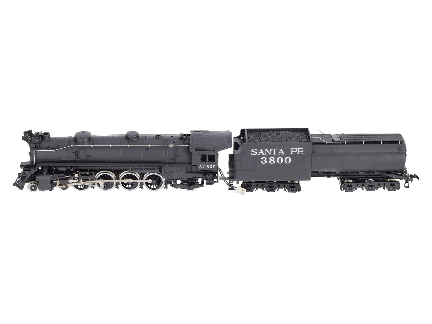 IHC M630 HO Scale Santa Fe Mountain 4-8-2 Steam Locomotive & Tender #3800 LN/Box