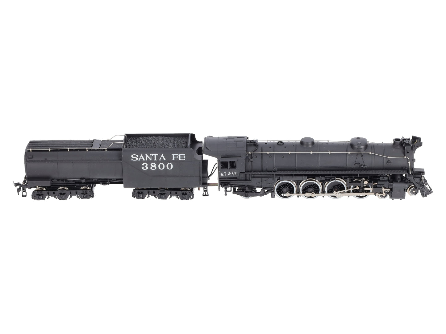 IHC M630 HO Scale Santa Fe Mountain 4-8-2 Steam Locomotive & Tender #3800 LN/Box