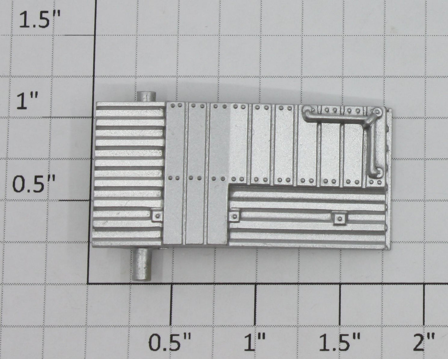 Lionel 19810-44 O Gauge Silver Milk Car Roof Hatch