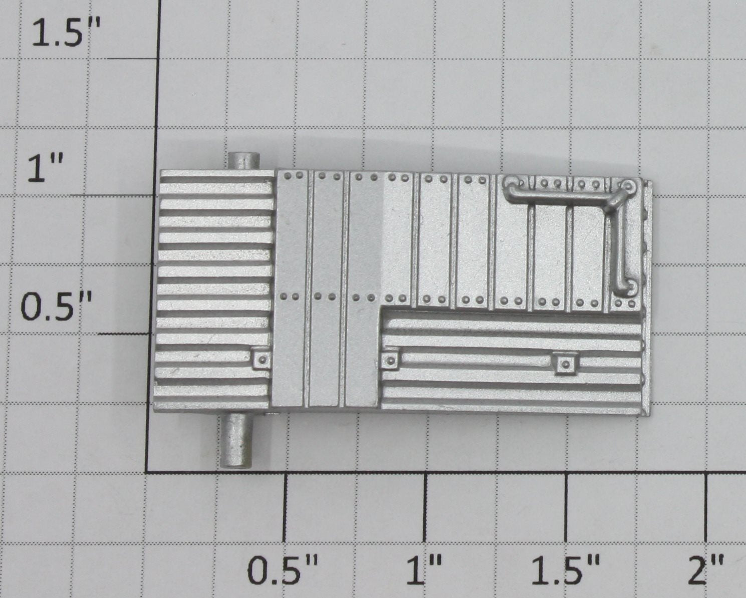 Lionel 19810-44 O Gauge Silver Milk Car Roof Hatch