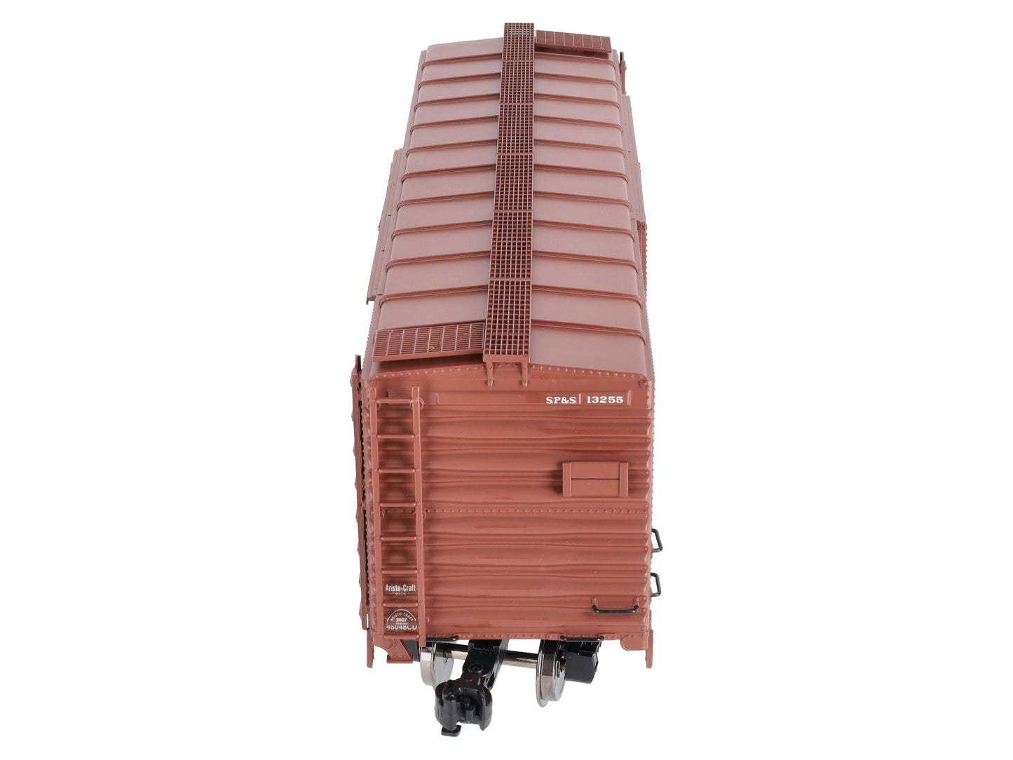 Aristo-Craft 46048CD SP&S Steel Boxcar #13255 - Metal Wheels