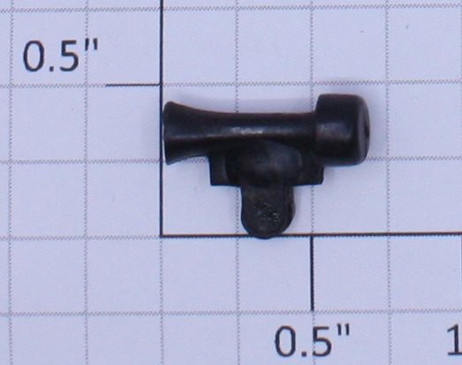Marx 1095-1 O Gauge Thick Base E-7 Black Plastic Diesel Horn