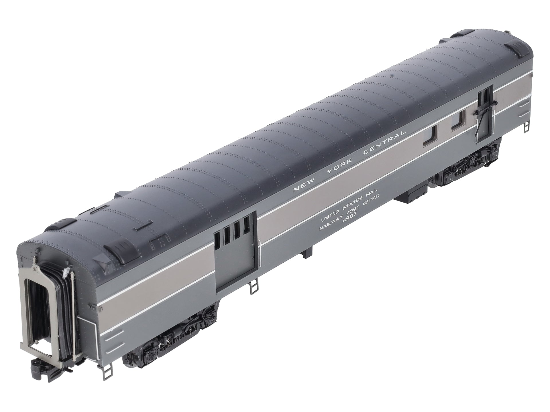 MTH 20-68241 O New York Central Streamlined 70' RPO Passenger Car (Smooth)