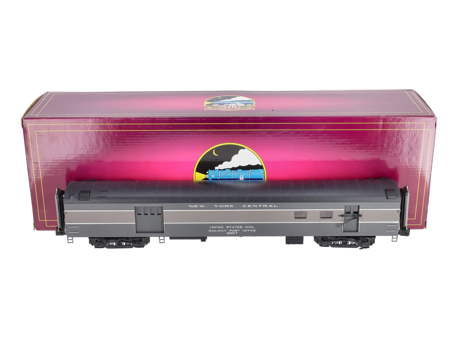 MTH 20-68241 O New York Central Streamlined 70' RPO Passenger Car (Smooth)