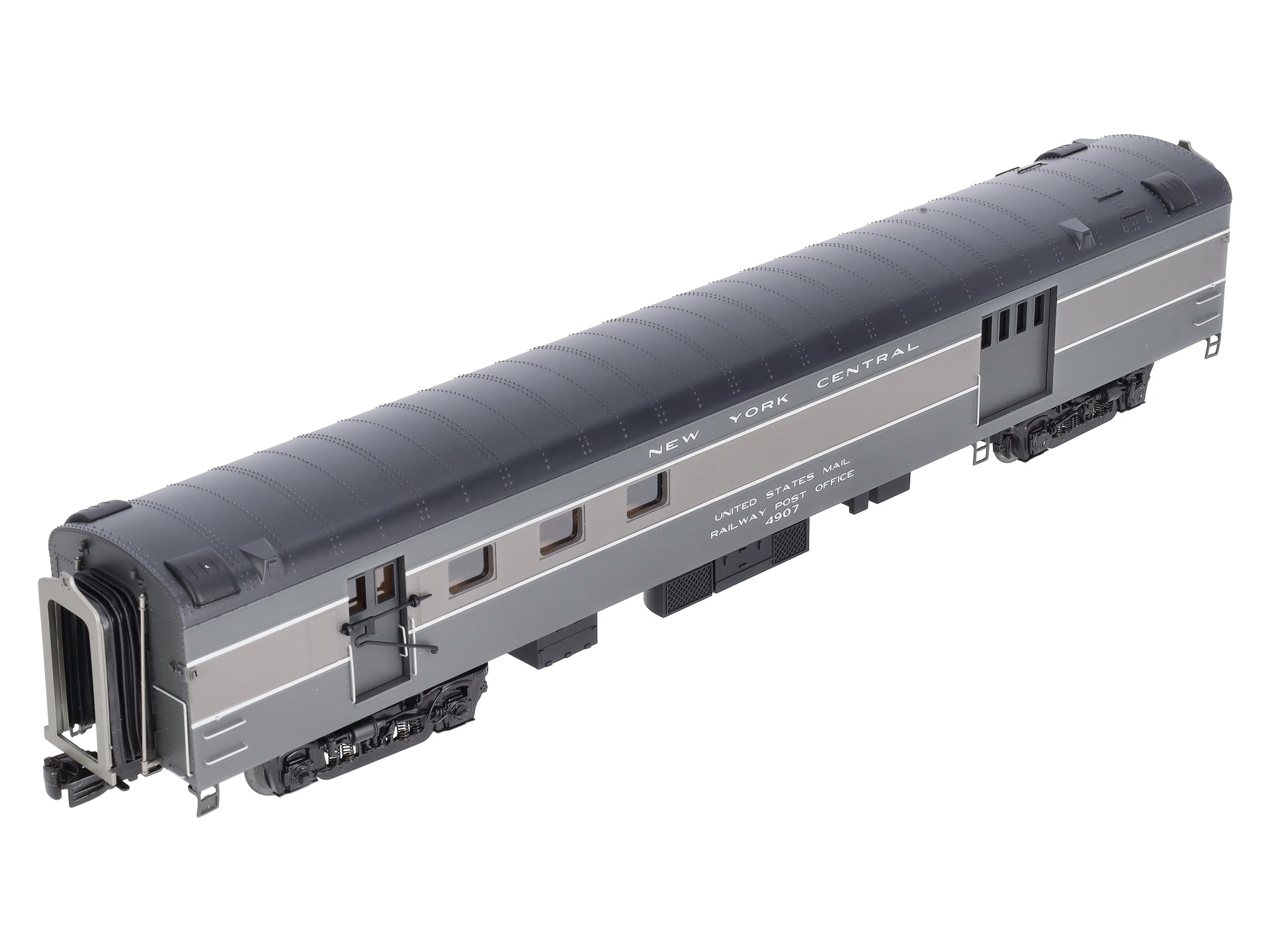 MTH 20-68241 O New York Central Streamlined 70' RPO Passenger Car (Smooth)
