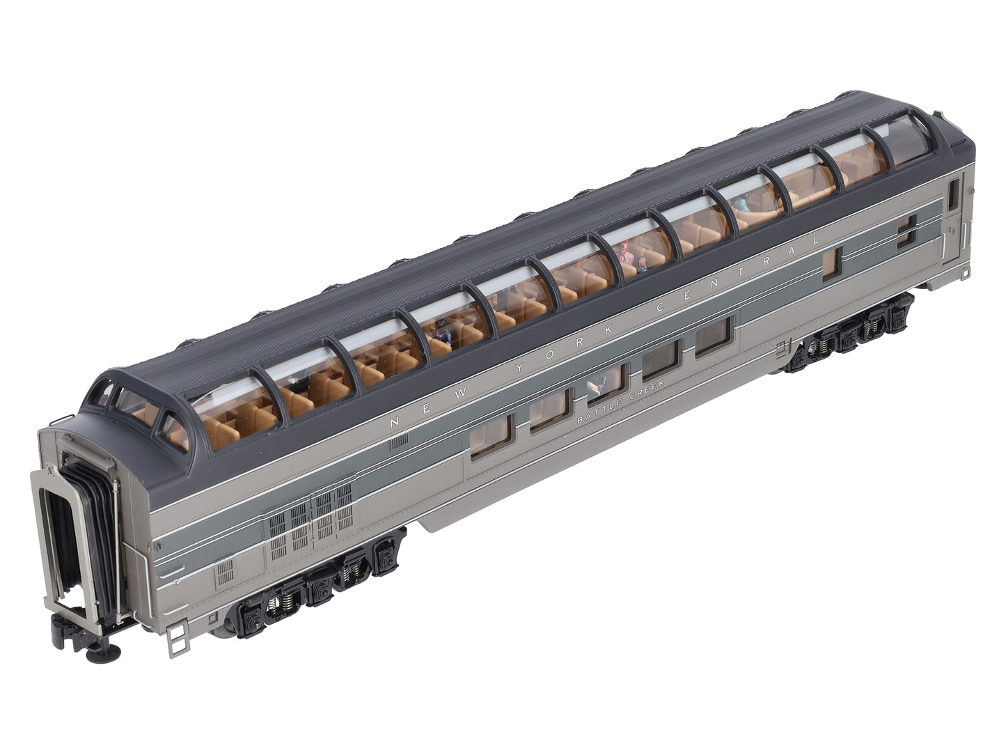 MTH 20-67237 O NYC "Battle Creek" 70' Full Vista Dome Passenger Car NIB