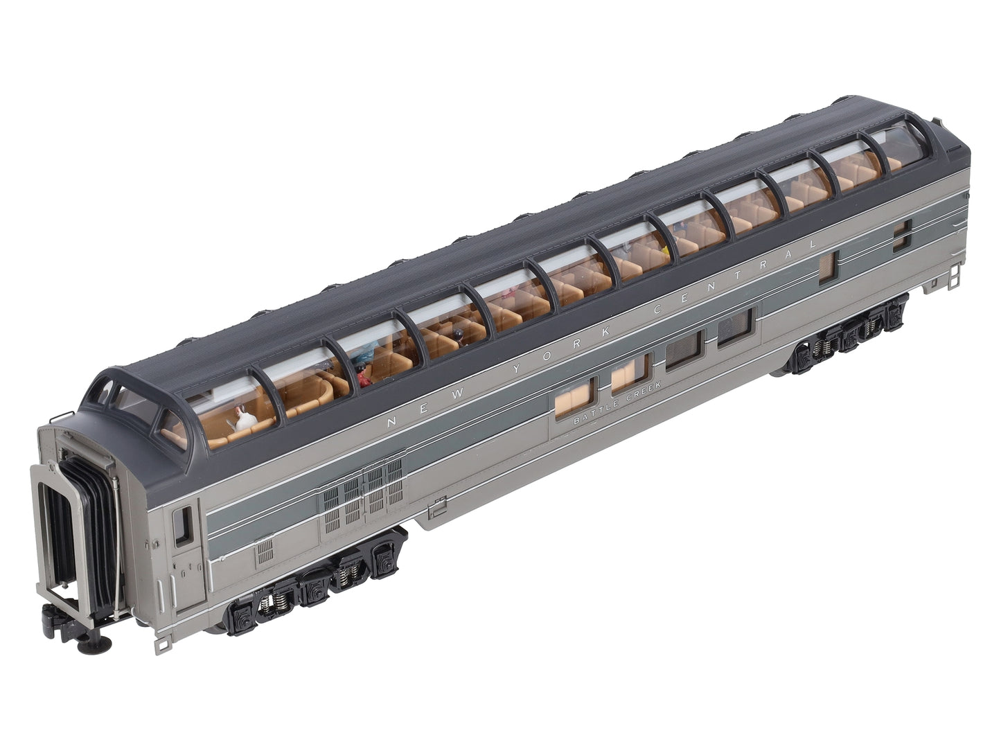 MTH 20-67237 O NYC "Battle Creek" 70' Full Vista Dome Passenger Car NIB