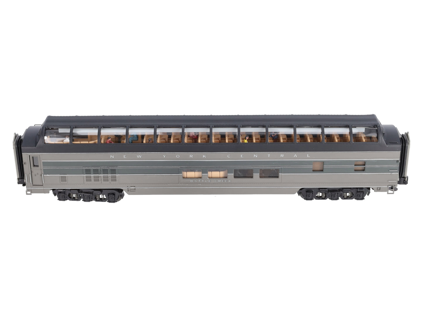MTH 20-67237 O NYC "Battle Creek" 70' Full Vista Dome Passenger Car NIB