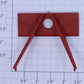 Lionel 17010-24 Canada Government Plain Red End for 2-Bay Hopper