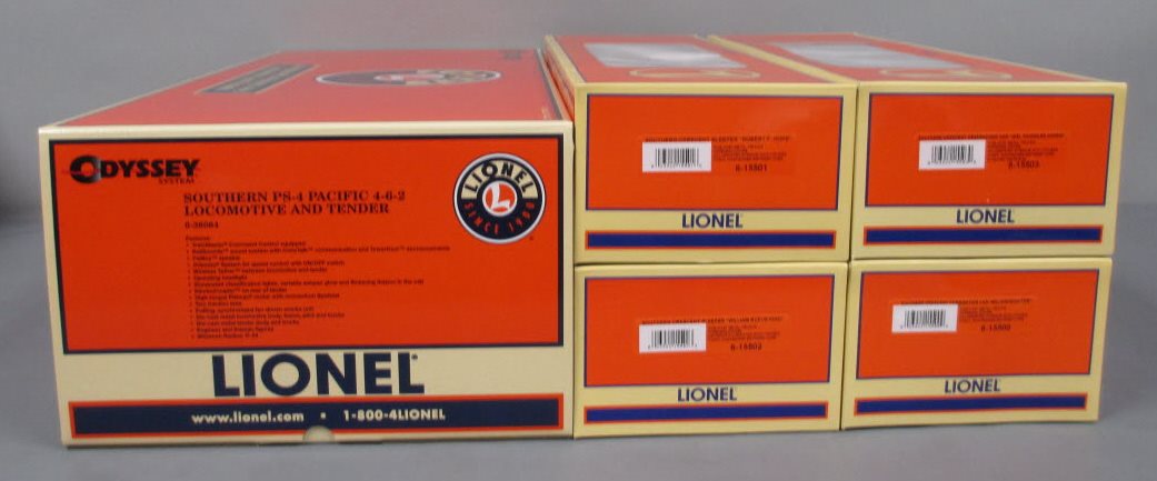 Lionel 6-31713 O Gauge Southern Crescent Steam Passenger Train Set NIB