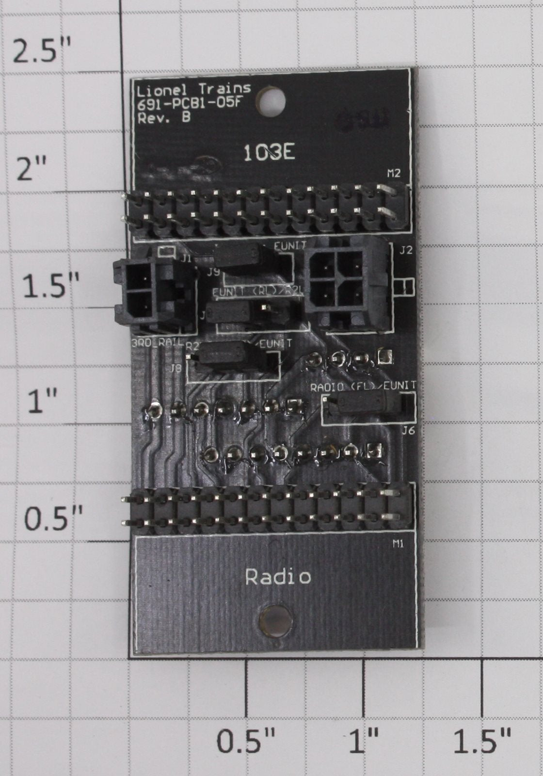 Lionel 691PCB105F Locomotive Motherboard PCB Circuit Board
