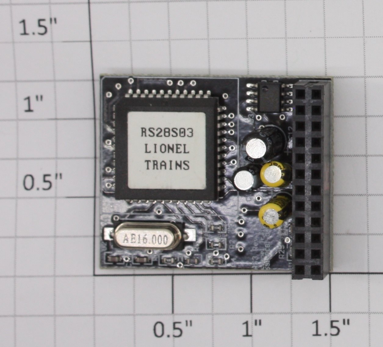 Lionel PCB1-111 Conventional Steam RailSounds 4 PCB Circuit Board