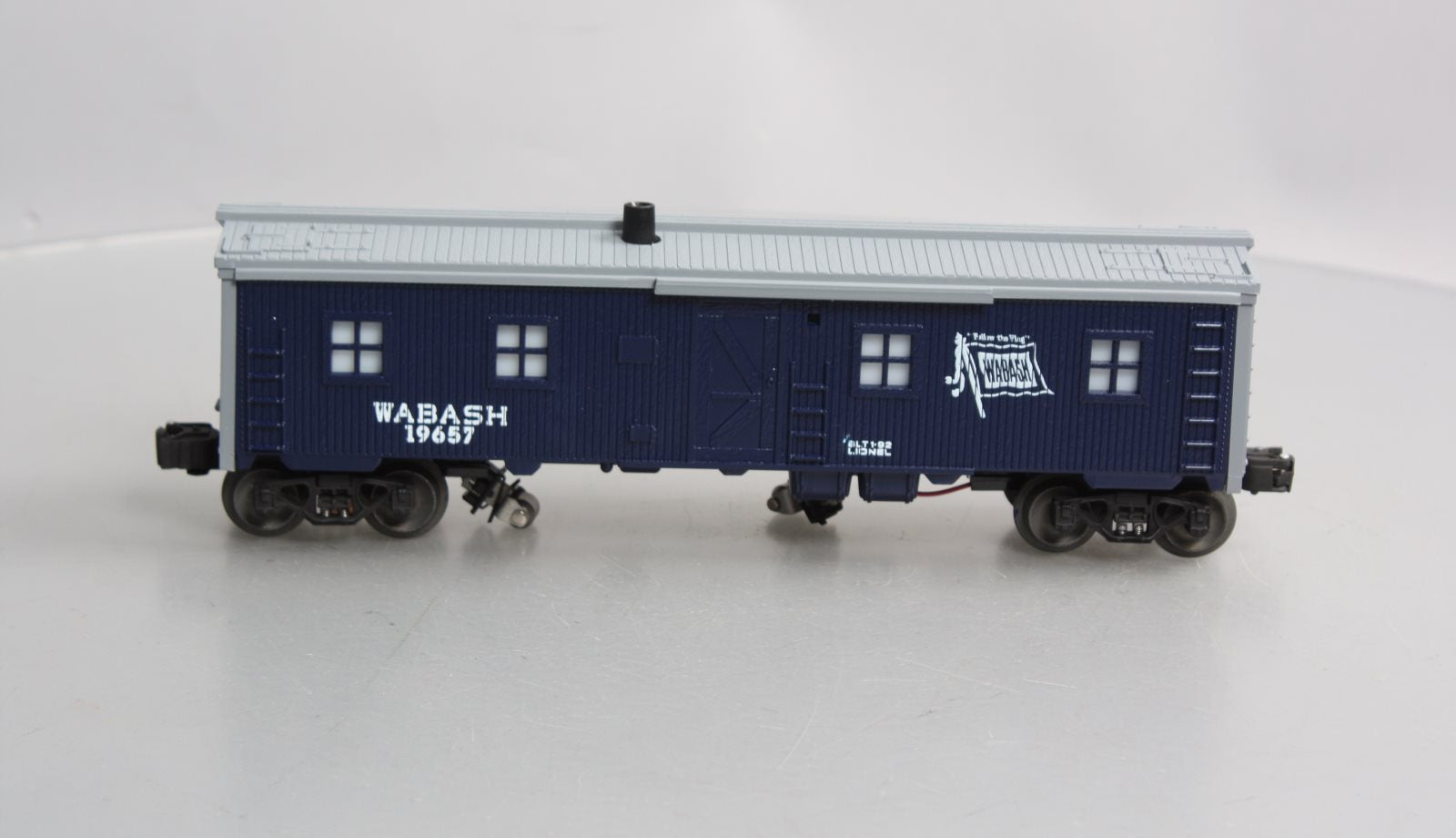 Lionel 6-19657 O Gauge Wabash Bunk Car w/Smoke #19657 NIB