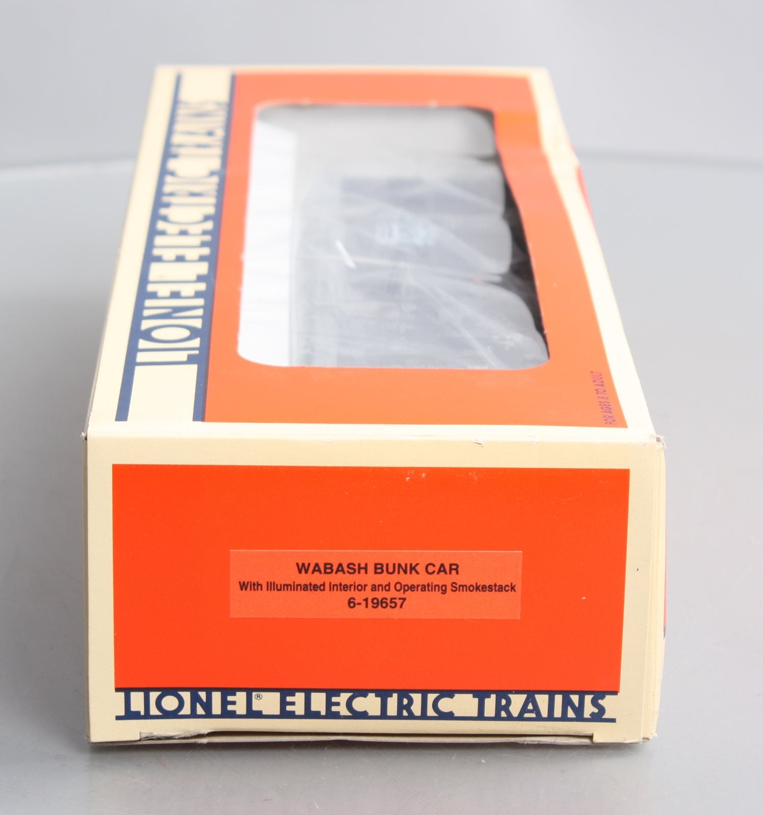 Lionel 6-19657 O Gauge Wabash Bunk Car w/Smoke #19657 NIB