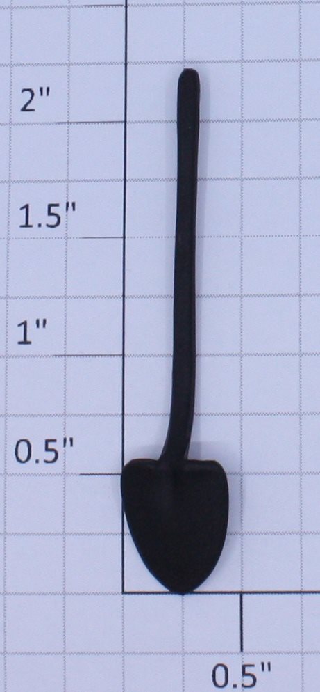 Lionel 17207-215 Large Scale Black Shovel