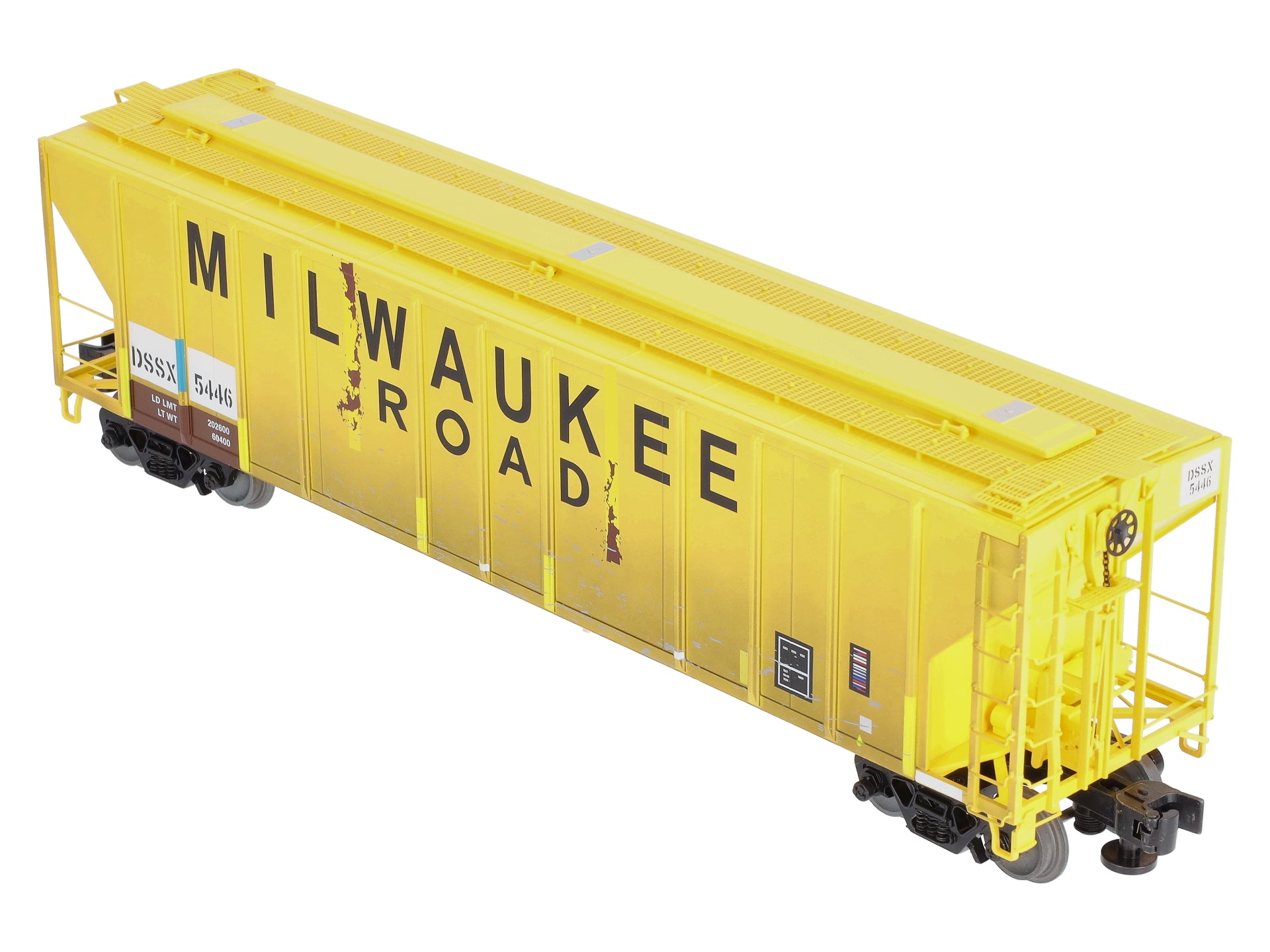 Lionel 1926972 O Milwaukee Road (Detroit Salt) PS-2CD 4427 Covered Hopper #5446