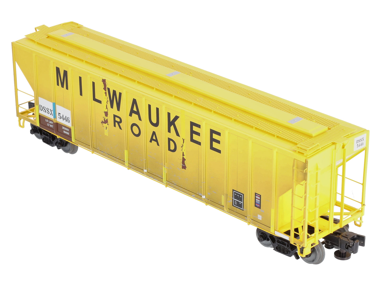 Lionel 1926972 O Milwaukee Road (Detroit Salt) PS-2CD 4427 Covered Hopper #5446