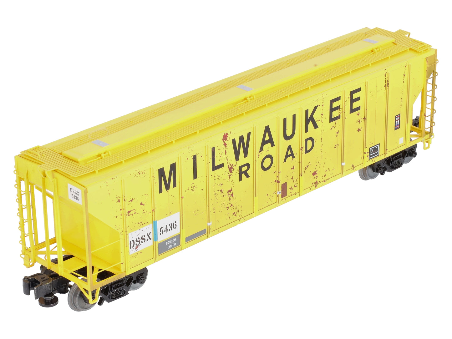 Lionel 1926971 O Milwaukee Road (Detroit Salt) PS-2CD 4427 Covered Hopper #5436