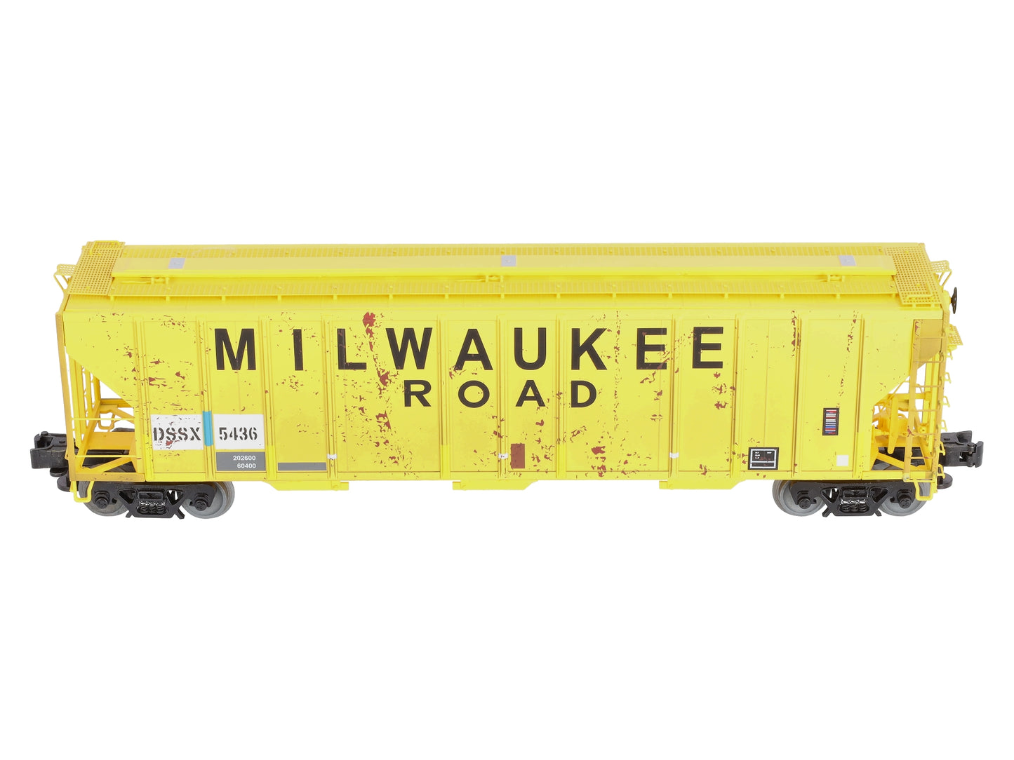 Lionel 1926971 O Milwaukee Road (Detroit Salt) PS-2CD 4427 Covered Hopper #5436