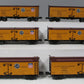 MTH 20-90692 O Pacific Fruit Express 36' Woodsided Reefer 6-Car Set MT/Box