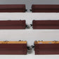 MTH 20-90692 O Pacific Fruit Express 36' Woodsided Reefer 6-Car Set MT/Box