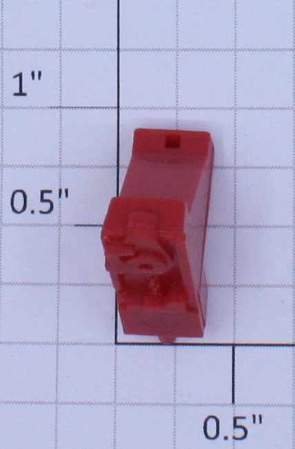 Lionel 16360-45 Red Plastic Molded Brake Cylinder