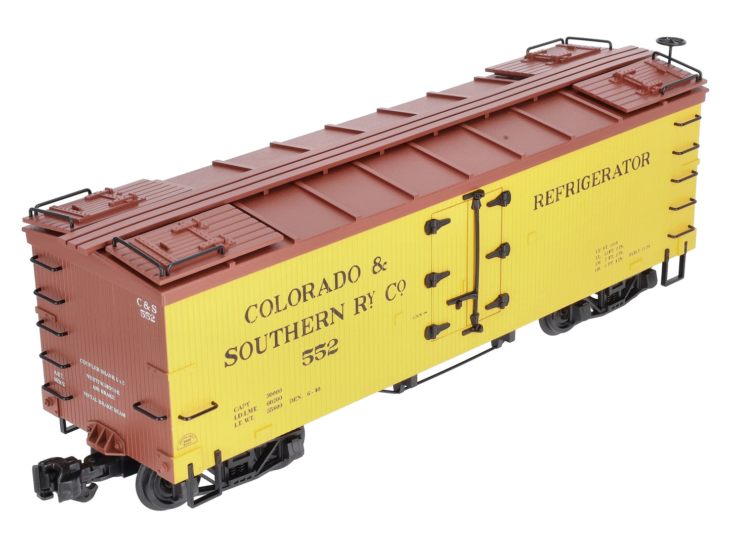 Aristo-Craft 86202 Colorado and Southern Boxcar (Metal Wheels)
