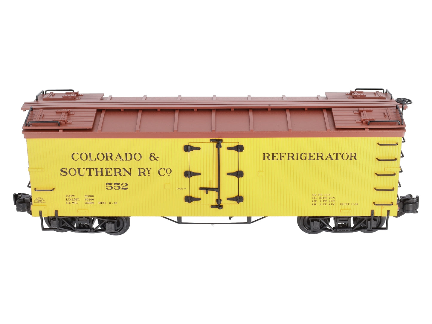 Aristo-Craft 86202 Colorado and Southern Boxcar (Metal Wheels)