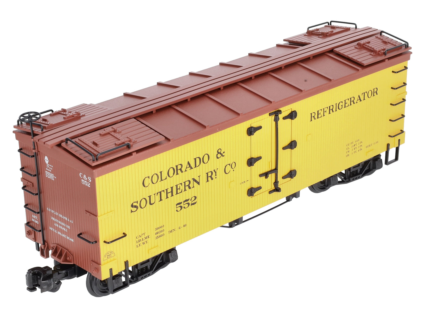 Aristo-Craft 86202 Colorado and Southern Boxcar (Metal Wheels)