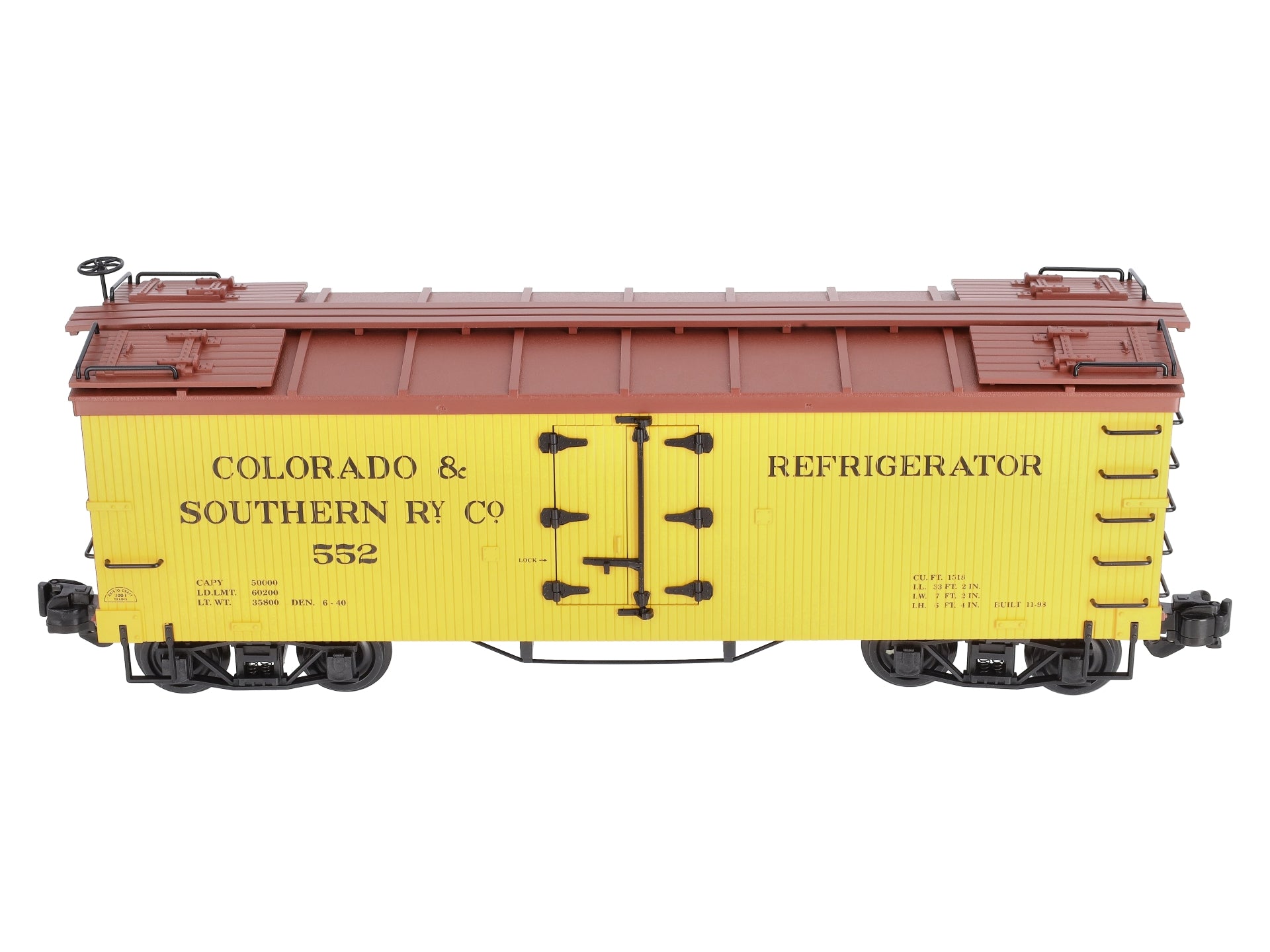 Aristo-Craft 86202 Colorado and Southern Boxcar (Metal Wheels)