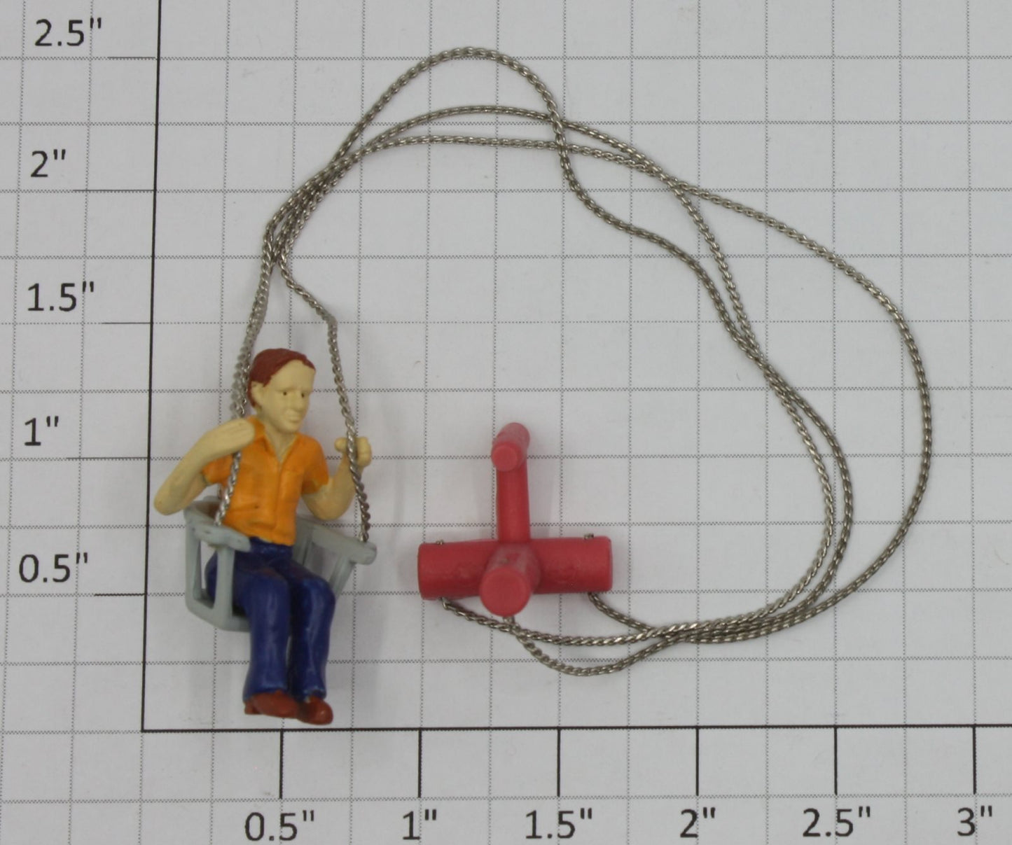 Lionel 14203-182 Yellow Shirt Man Figure with Swing