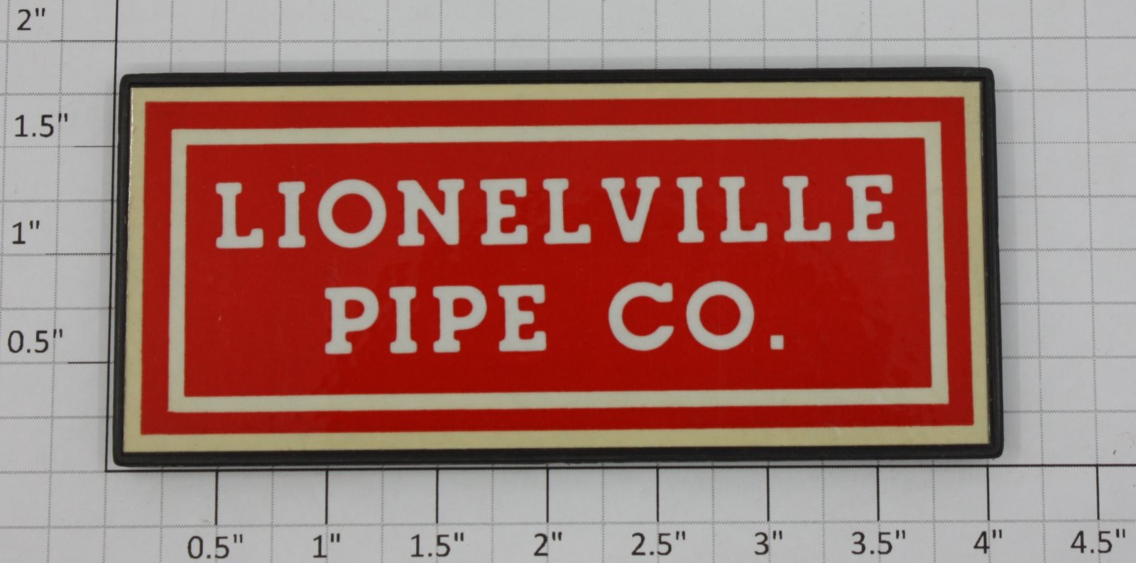 Lionel 2798-251 Sign Lionel Pipe Co