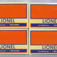 Lionel 6-84028 O Burlington Northern Santa Fe Rotary Gondola (Pack of 4) NIB