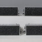 Lionel 6-84028 O Burlington Northern Santa Fe Rotary Gondola (Pack of 4) NIB
