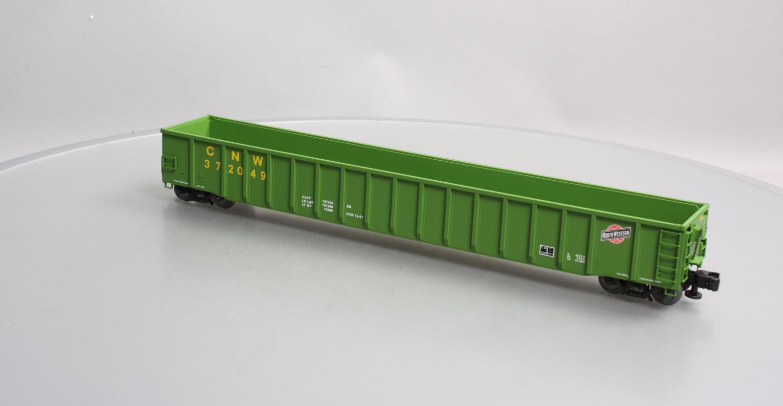 Lionel 6-84585 O Chicago & North Western 65' Mill Gondola #342049