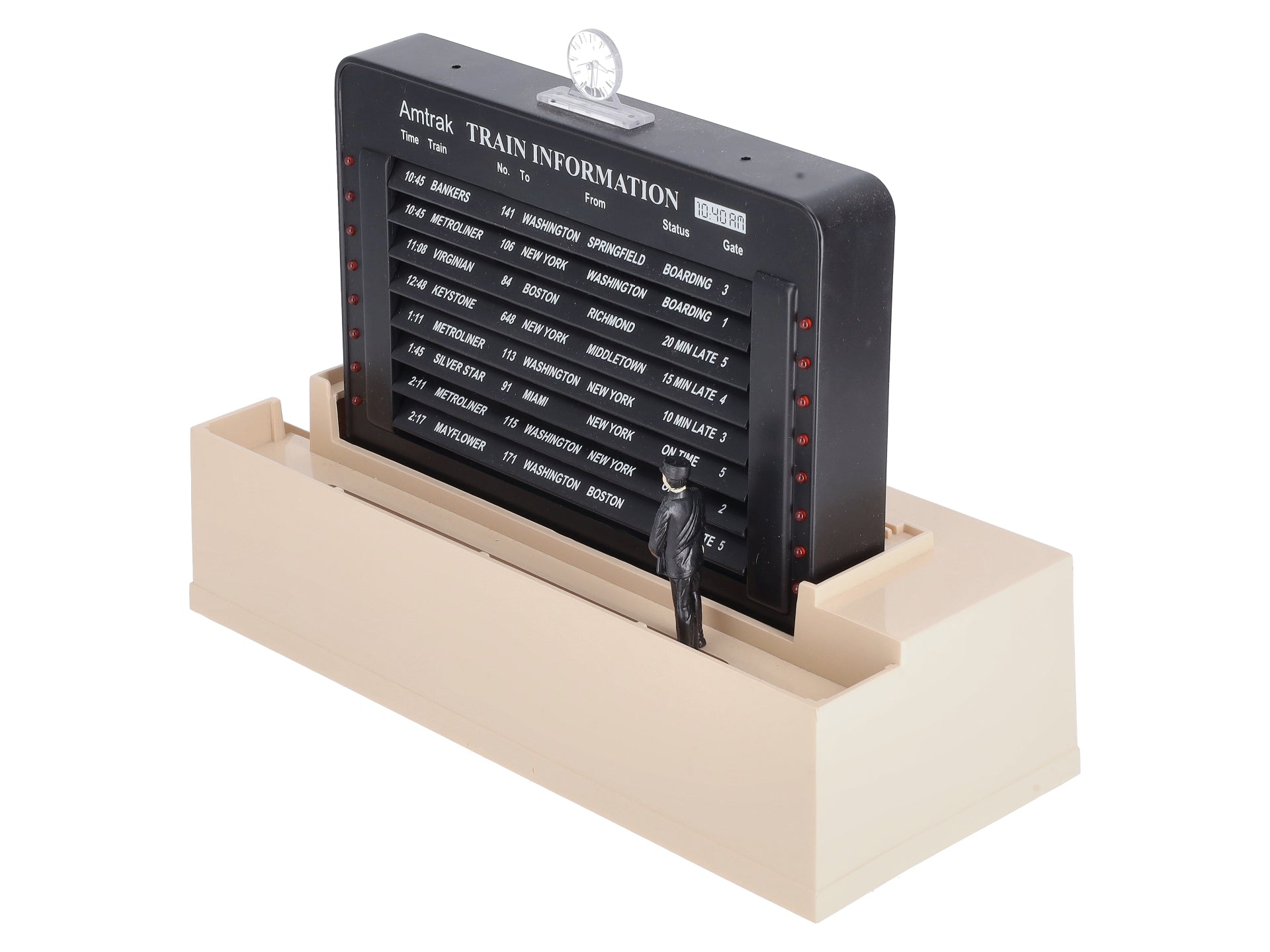 MTH 30-9022 O Amtrak Operating Dispatch Board #334 LN/Box