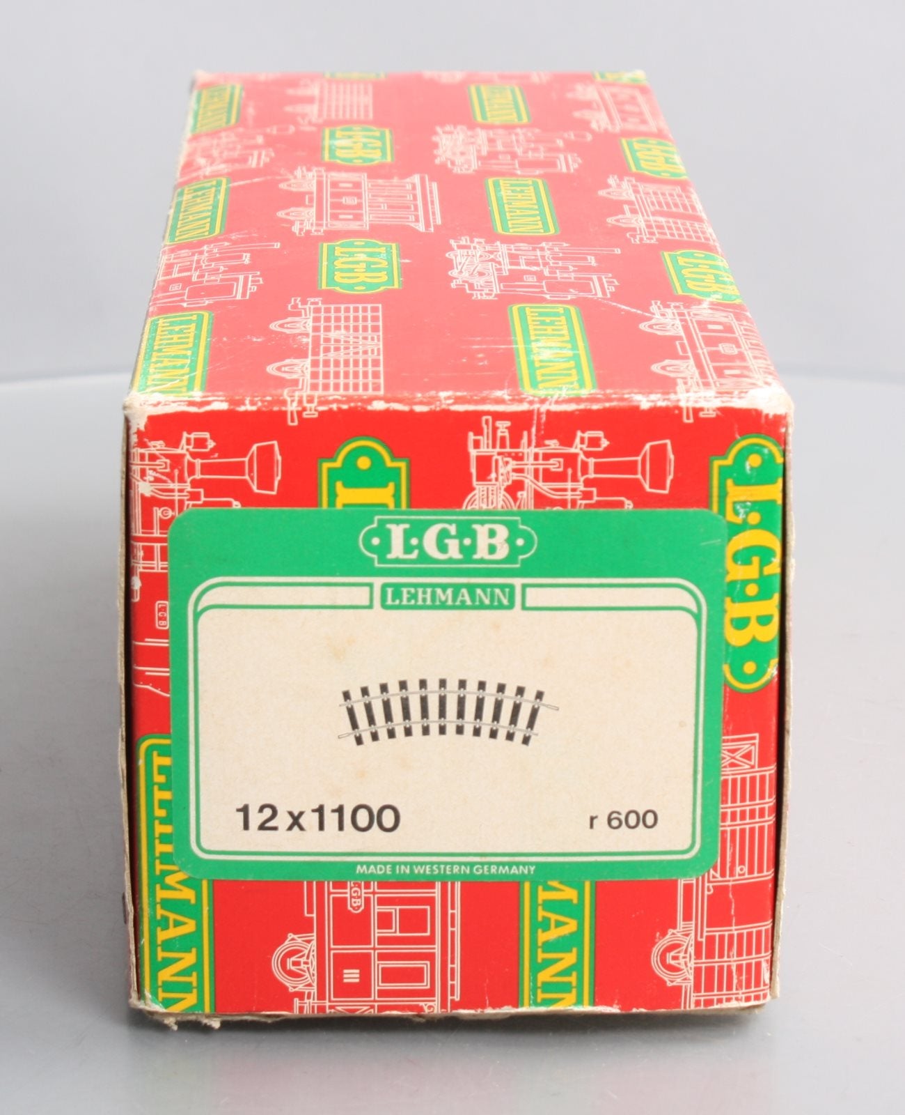 LGB 1100 G Scale Curved Track Sections (9) EX/Box