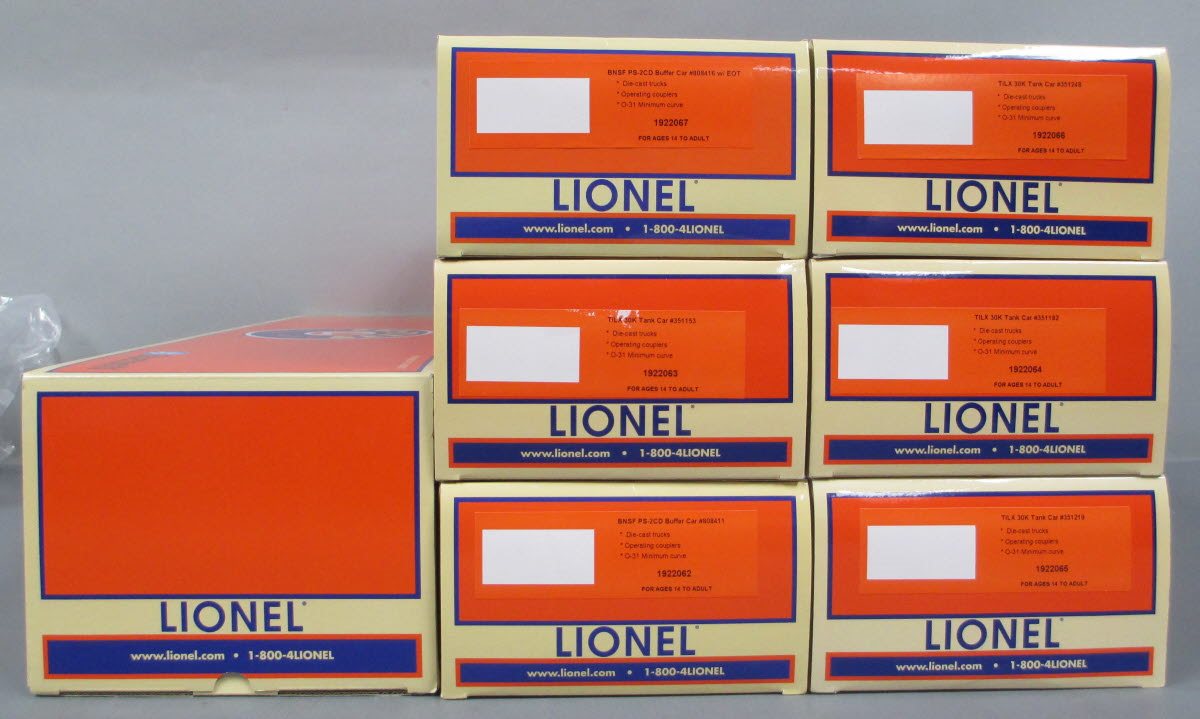 Lionel 1922060 O Gauge BNSF ES44AC Oil Diesel Train Set with Bluetooth NIB