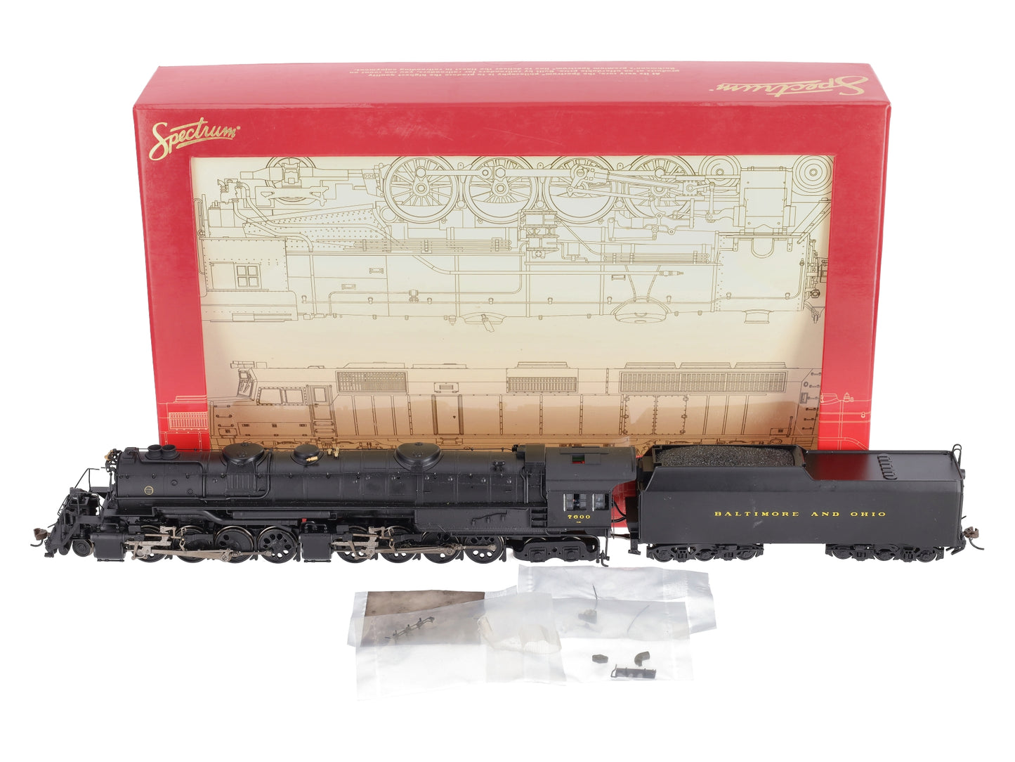 Bachmann 80401 Spectrum HO B&O EM-1 2-8-8-4 Loco #7600