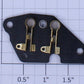 Lionel 8702-132 Brush Plate Assembly without Springs