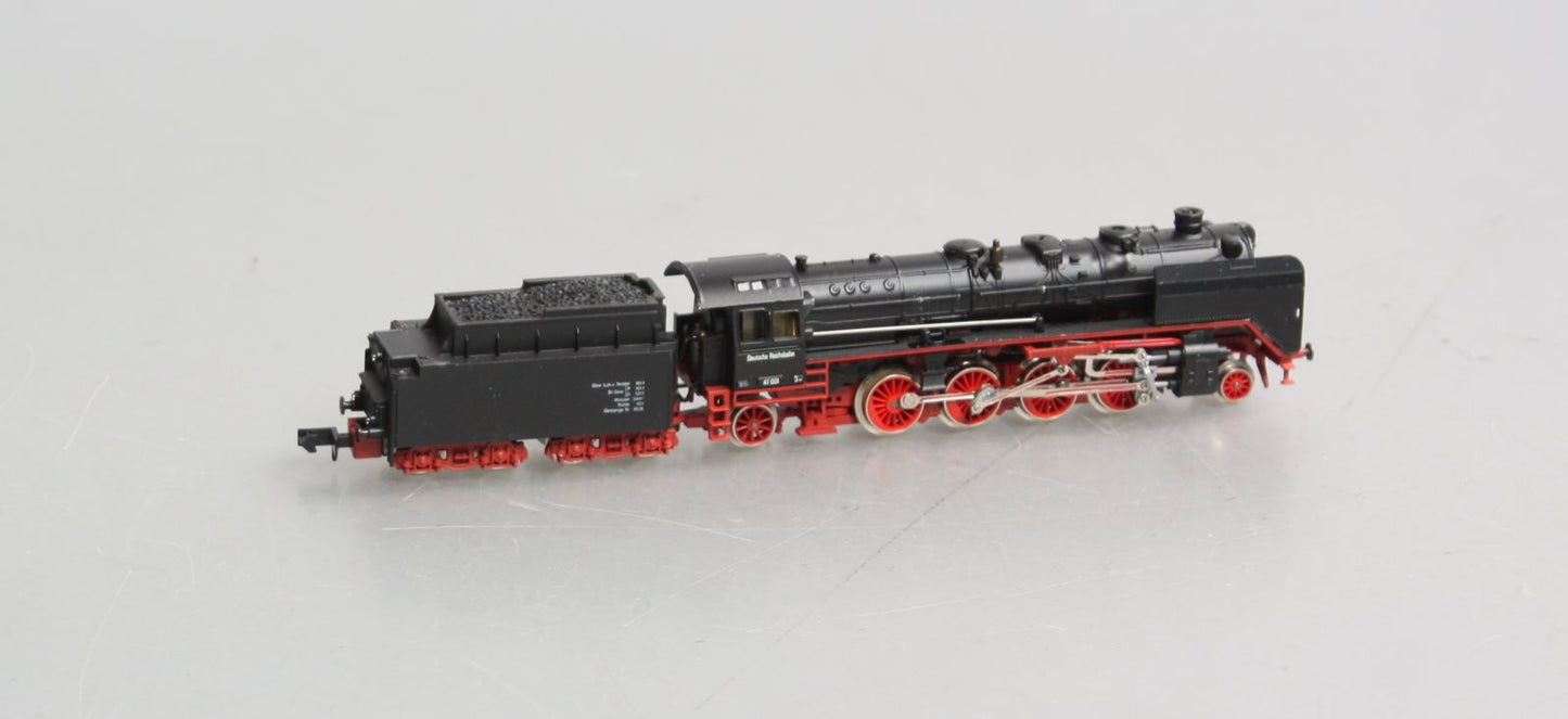 Arnold 2511 N Scale DR Deutsche Reichsbahn Locomotive  and Tender #41 001 LN/Box
