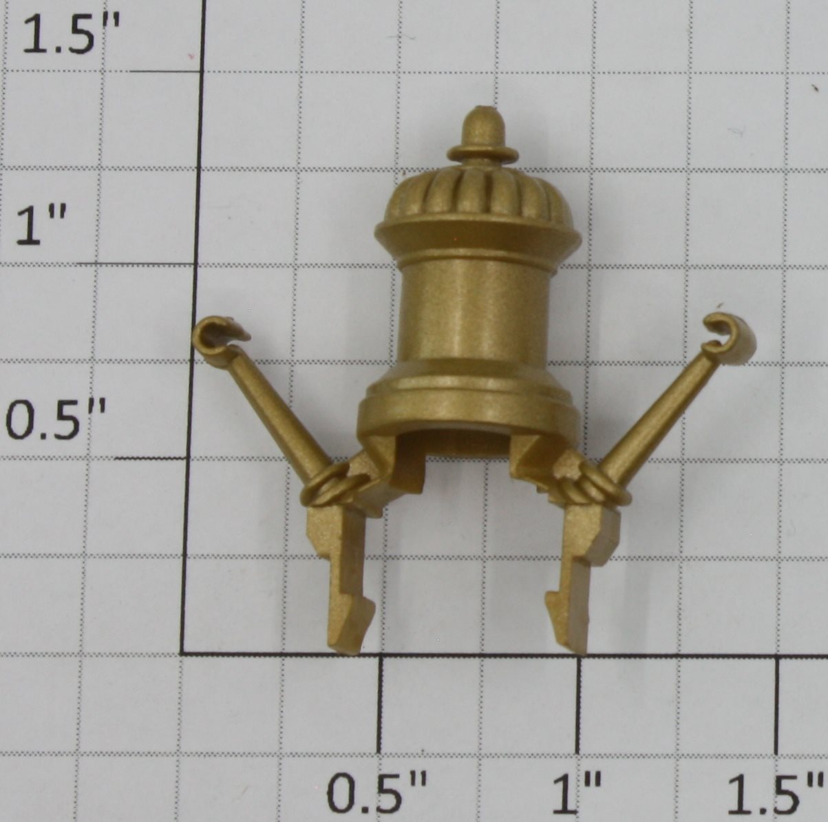 Lionel 8701-54 Gold Sand Dome and Handrail Stanchion