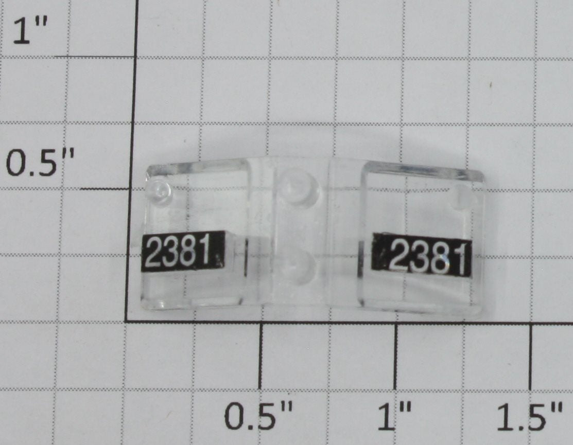 Lionel 18571-17 #2381 GP-9 Front Number Board
