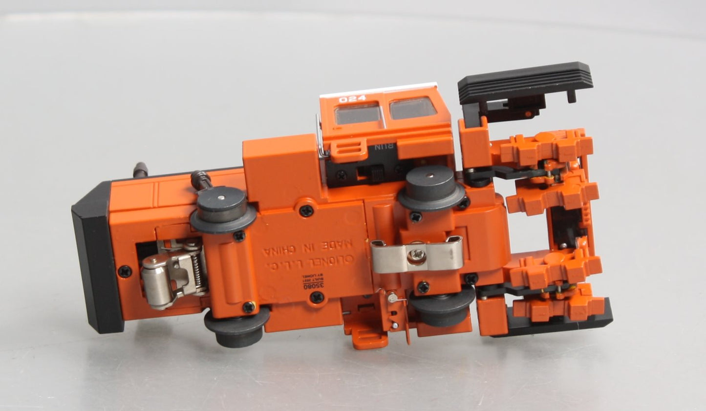 Lionel 2135080 O Burlington Northern Santa Fe TMCC Ballast Tamper NIB